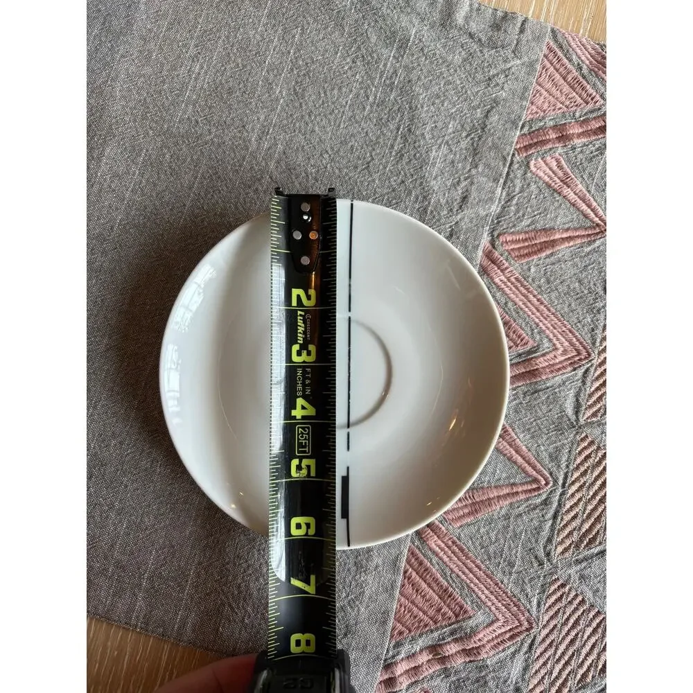 Vintage Ćmielów Poland Porcelain Coffee Tea Set - MCM Black Line Geometric